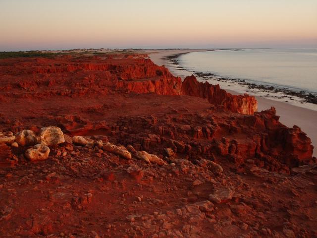 Western Beach Cape Leveque at sunset